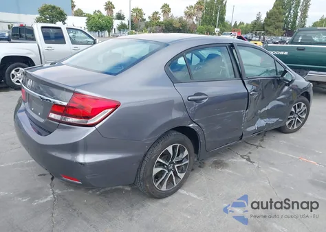 2015 Honda Civic Ex from USA, damaged, VIN 19XFB2F83FE202439